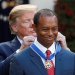 Trump Awards Highest US Civilian Honor to Tiger Woods