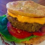 Walnut/Mushroom Mock Cheese Burgers
