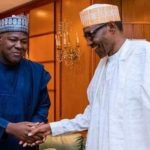 Dogara Returns to APC, Meets Buhari in Abuja